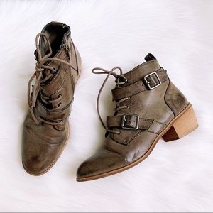 FOREVER 21 Buckled Ankle Boot